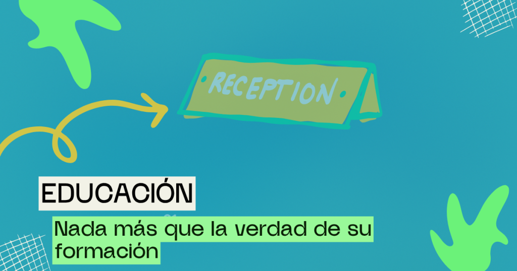 formacion recepcion